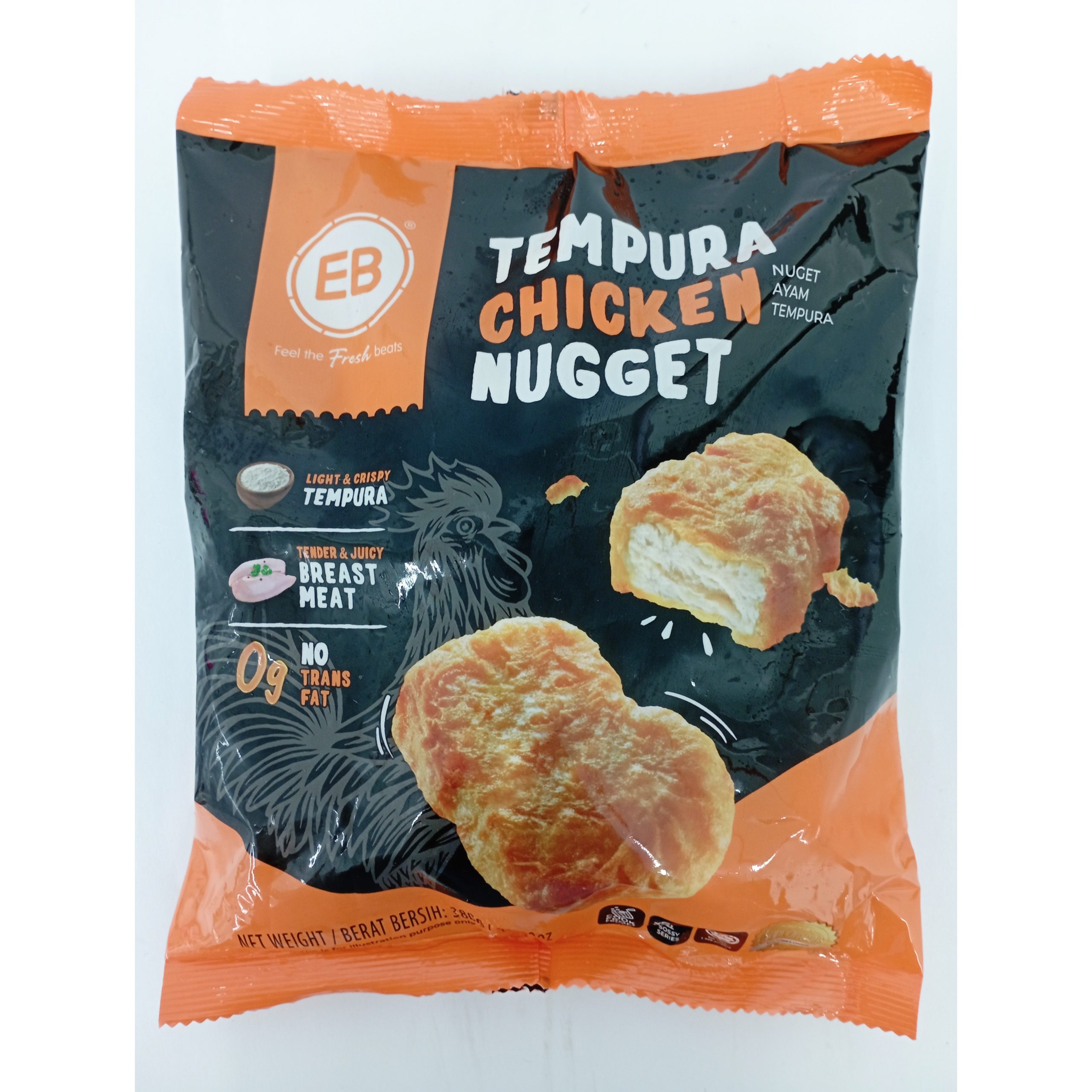 PF0640 TEMPURA CHICKEN NUGGET 380g VLT Frozen Foods