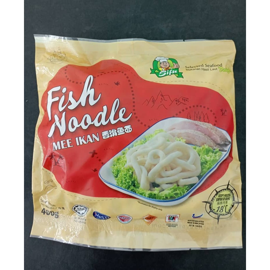 PF0559 SIFU FISH NOODLE 400g - VLT Frozen Foods